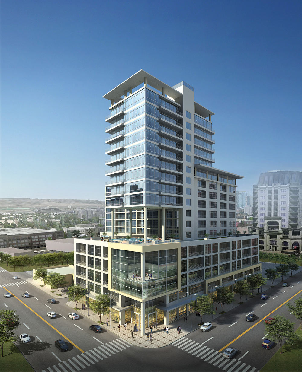 Humphreys Partners Architects 8th And Lincoln Rendering Day