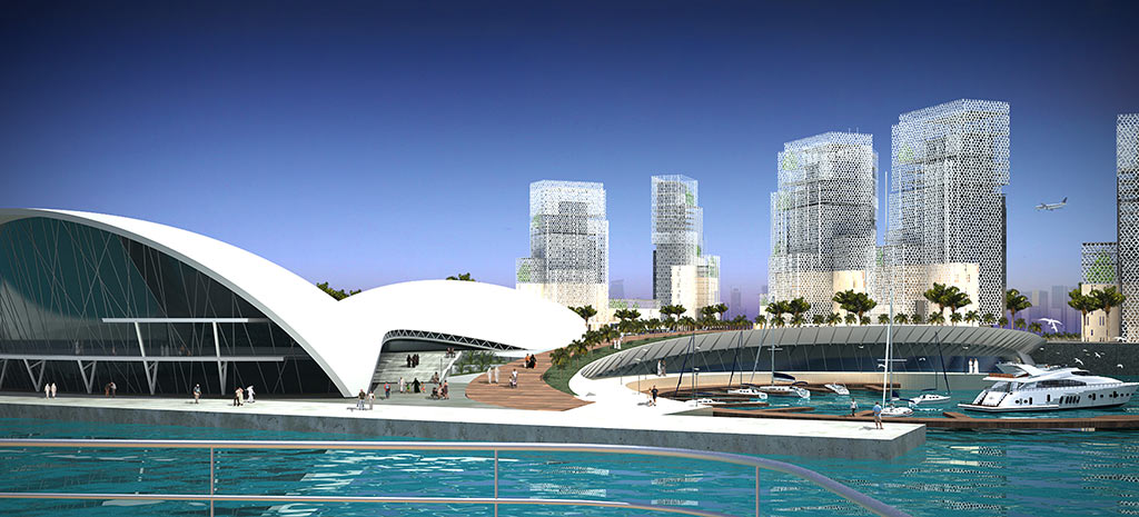 Humphreys Partners Architects Qatar Rendering doha 2