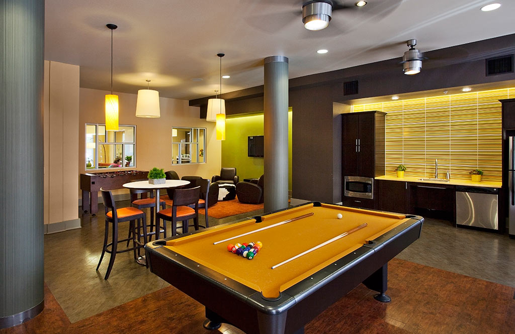 Humphreys Partners Architects The District On 5th Game Room