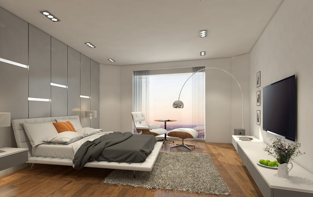 Humphreys Partners Urban Architecture Spire Tower Bedroom